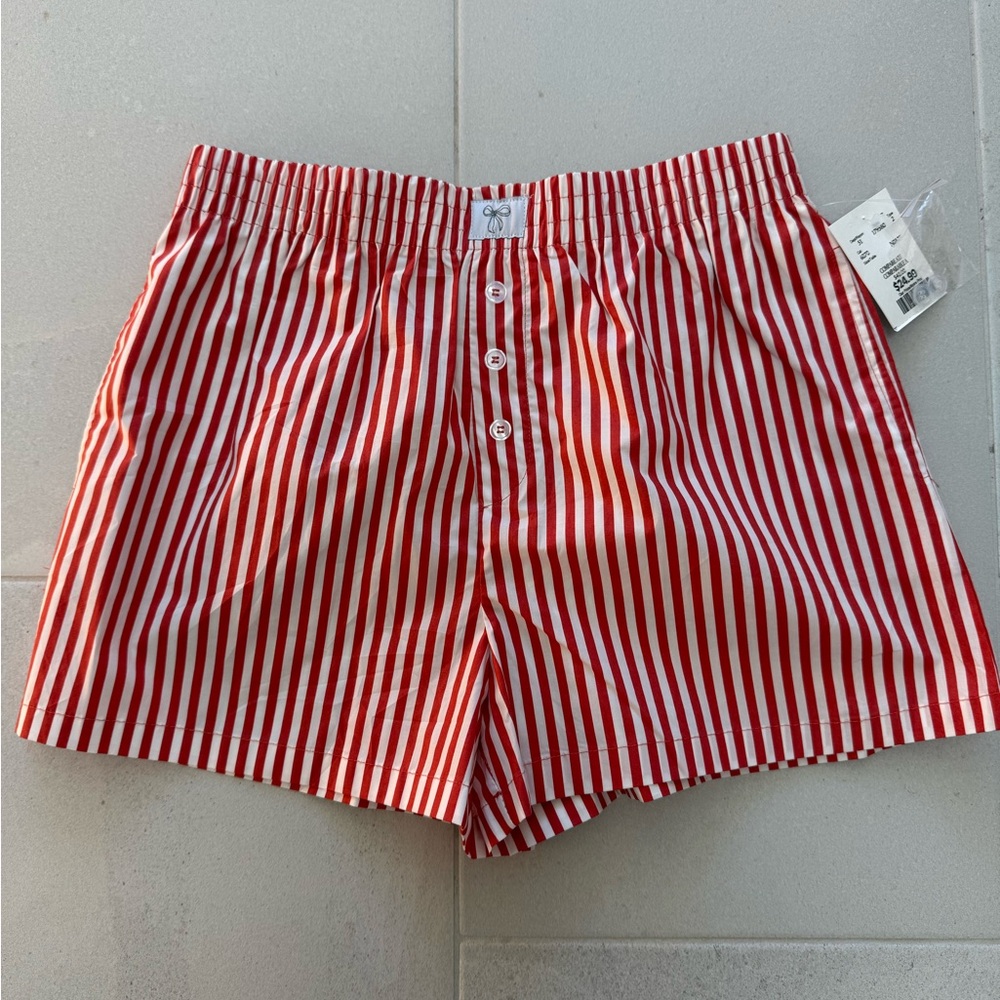 2 pack of boxer style shorts